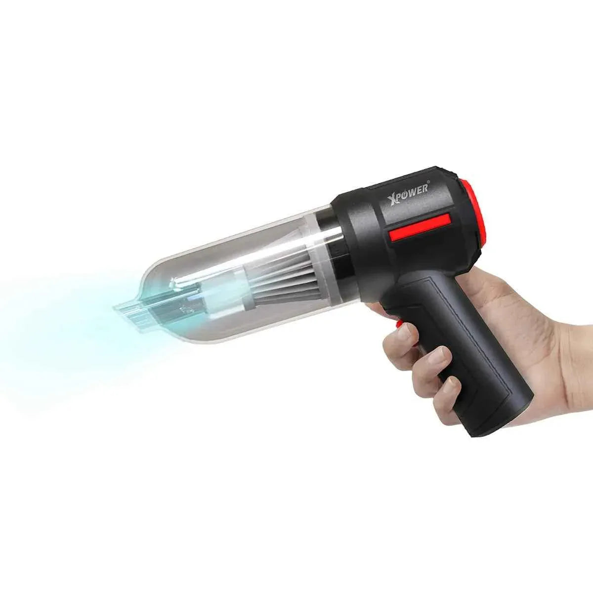 XPower Mini Wireless Vacuum Cleaner 4000mAh Battery - Black XPower Mini Wireless Vacuum Cleaner 4000mAh Battery - Black